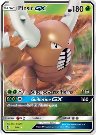 Pinsir GX (6) [Hidden Fates] Holofoil - Deck Out Gaming