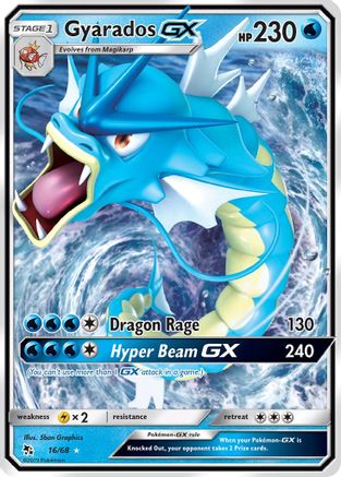 Gyarados GX (16/68) [Hidden Fates] - Deck Out Gaming