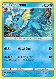 Vaporeon (18) [Hidden Fates] Reverse Holofoil - Deck Out Gaming