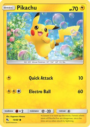 Pikachu (19) [Hidden Fates] Reverse Holofoil - Deck Out Gaming