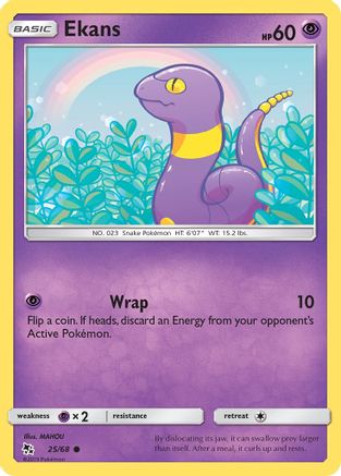 Ekans (25) (25) [Hidden Fates] Reverse Holofoil - Deck Out Gaming