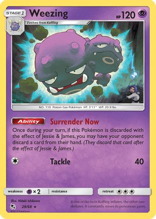 Weezing (29) [Hidden Fates] Reverse Holofoil - Deck Out Gaming