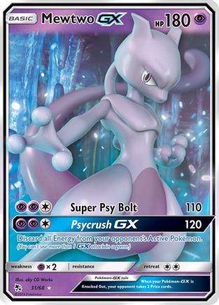 Mewtwo GX (31) [Hidden Fates] Holofoil - Deck Out Gaming