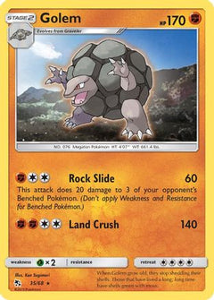 Golem (35) [Hidden Fates] Reverse Holofoil - Deck Out Gaming