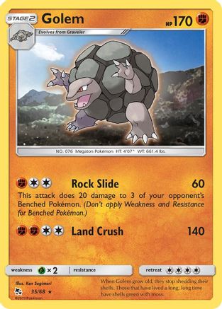 Golem (35) [Hidden Fates] Reverse Holofoil - Deck Out Gaming