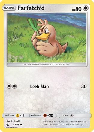 Farfetch'd (45) [Hidden Fates] Reverse Holofoil - Deck Out Gaming