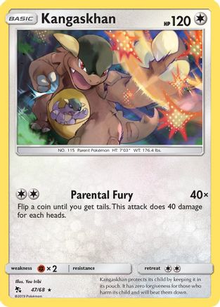 Kangaskhan (47) [Hidden Fates] Reverse Holofoil - Deck Out Gaming