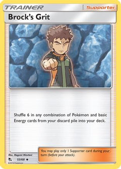 Brock's Grit (53) [Hidden Fates] Reverse Holofoil - Deck Out Gaming