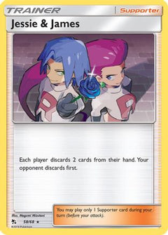 Jessie & James (58) [Hidden Fates] Reverse Holofoil - Deck Out Gaming