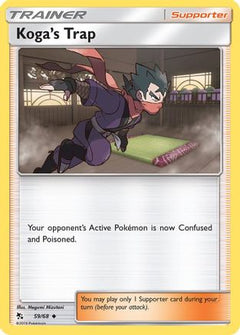 Koga's Trap (59) [Hidden Fates] Reverse Holofoil - Deck Out Gaming