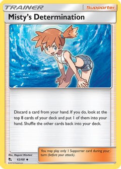 Misty's Determination (62) [Hidden Fates] Reverse Holofoil - Deck Out Gaming
