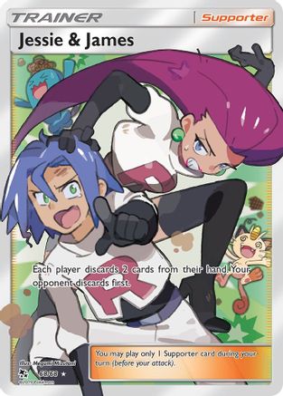 Jessie & James (Full Art) (68) [Hidden Fates] Holofoil - Deck Out Gaming