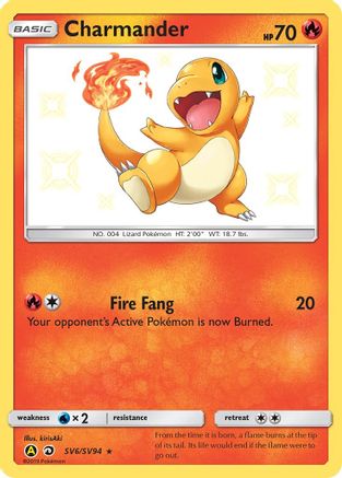 Charmander (SV6) [Hidden Fates: Shiny Vault] Holofoil - Deck Out Gaming