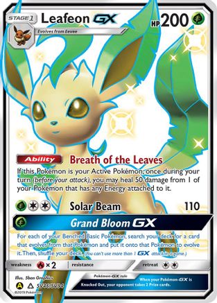 Leafeon GX (SV46) [Hidden Fates: Shiny Vault] Holofoil - Deck Out Gaming