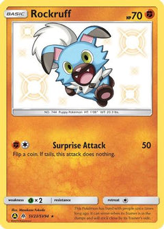 Rockruff (SV23) [Hidden Fates: Shiny Vault] Holofoil - Deck Out Gaming