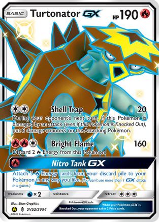 Turtonator GX (SV52) [Hidden Fates: Shiny Vault] Holofoil - Deck Out Gaming