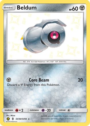 Beldum (SV30) [Hidden Fates: Shiny Vault] Holofoil - Deck Out Gaming