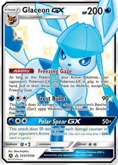 Glaceon GX (SV55) [Hidden Fates: Shiny Vault] Holofoil - Deck Out Gaming
