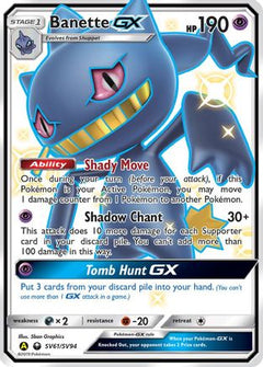 Banette GX (SV61) [Hidden Fates: Shiny Vault] Holofoil - Deck Out Gaming