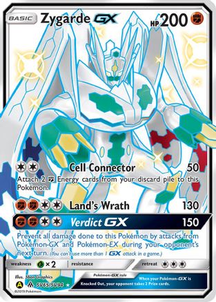 Zygarde GX (SV65/SV94) [Hidden Fates: Shiny Vault] - Deck Out Gaming