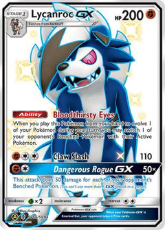 Lycanroc GX (SV66) (SV66) [Hidden Fates: Shiny Vault] Holofoil - Deck Out Gaming