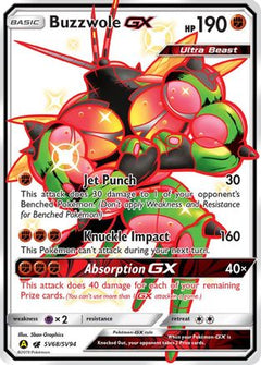 Buzzwole GX (SV68) [Hidden Fates: Shiny Vault] Holofoil - Deck Out Gaming