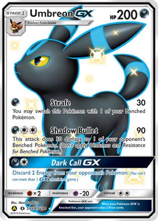Umbreon GX (SV69) [Hidden Fates: Shiny Vault] Holofoil - Deck Out Gaming