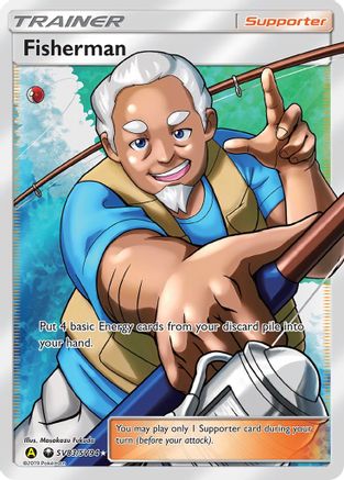 Fisherman (SV83) [Hidden Fates: Shiny Vault] Holofoil - Deck Out Gaming