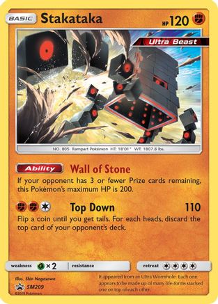 Stakataka - SM209 (SM209) [SM Promos] Holofoil - Deck Out Gaming