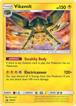 Vikavolt - SM208 (SM208) [SM Promos] Holofoil - Deck Out Gaming