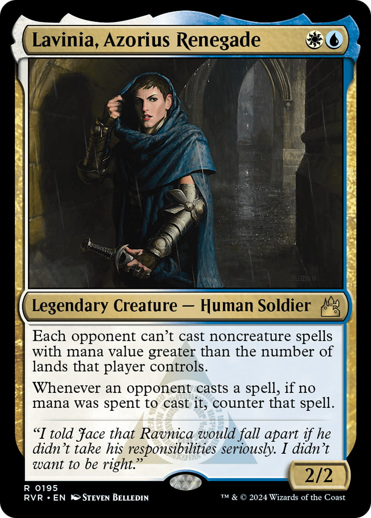 Lavinia, Azorius Renegade (195) [Ravnica Remastered] - Deck Out Gaming