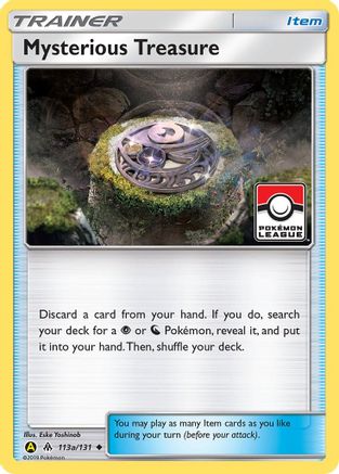 Mysterious Treasure - 113a/131 (Pokemon League) (113a) [League & Championship Cards] Reverse Holofoil - Deck Out Gaming