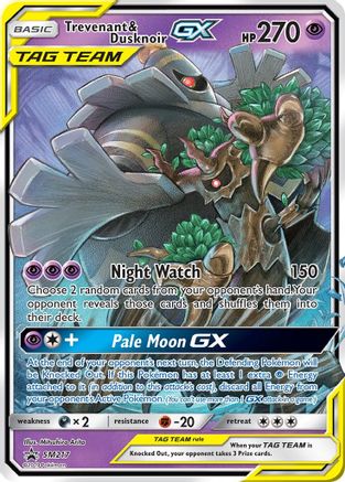 Trevenant & Dusknoir GX - SM217 (SM217) [SM Promos] Holofoil - Deck Out Gaming