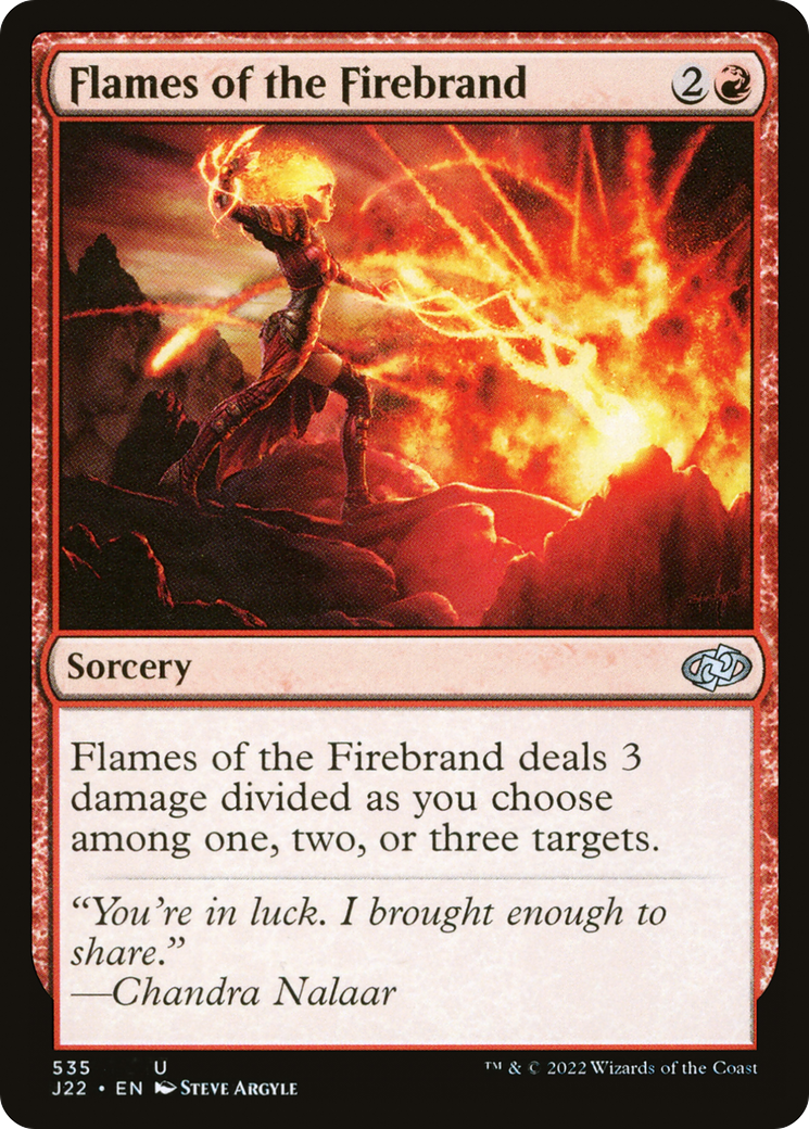 Flames of the Firebrand (535) [Jumpstart 2022] - Deck Out Gaming