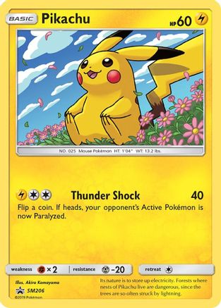 Pikachu - SM206 (SM206) [SM Promos] Holofoil - Deck Out Gaming