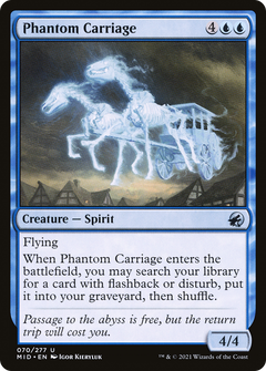 Phantom Carriage (70) [Innistrad: Midnight Hunt] foil - Deck Out Gaming