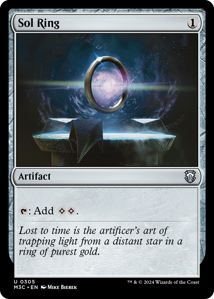 Sol Ring (305) [Modern Horizons 3 Commander] - Deck Out Gaming