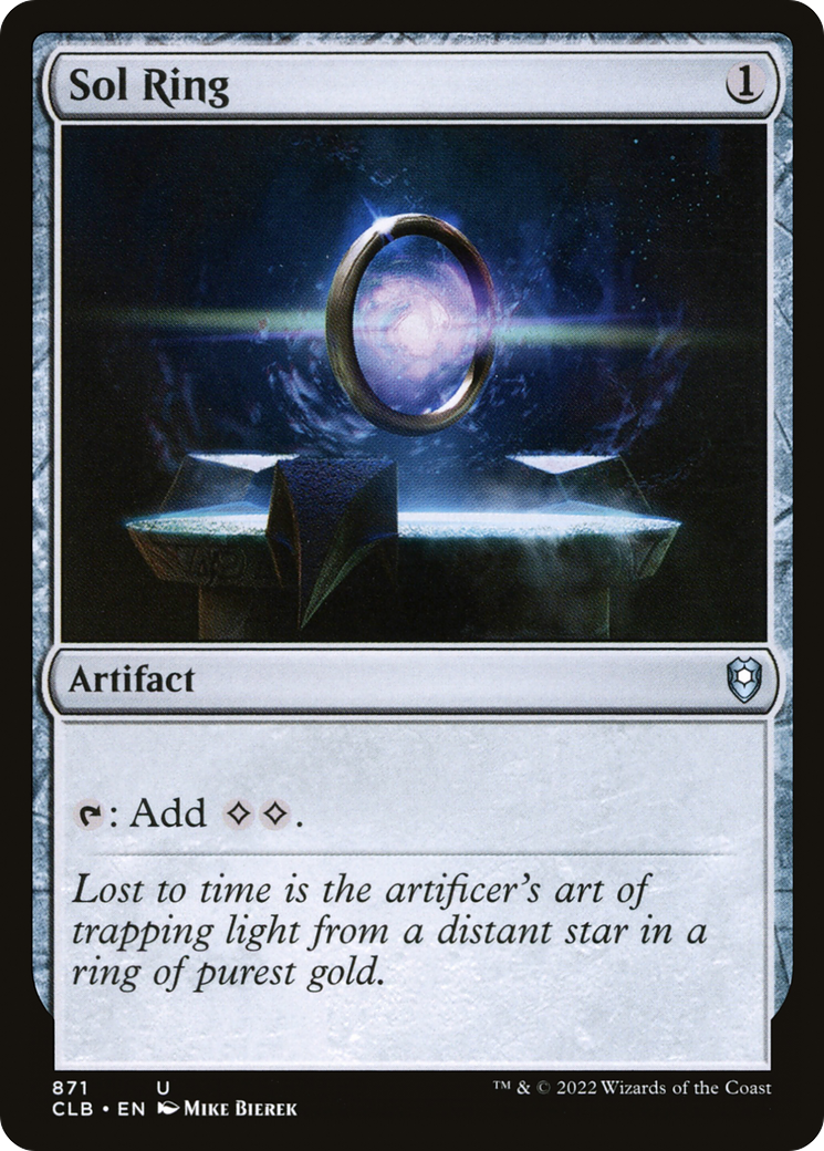 Sol Ring (871) [Commander Legends: Battle for Baldur's Gate] - Deck Out Gaming