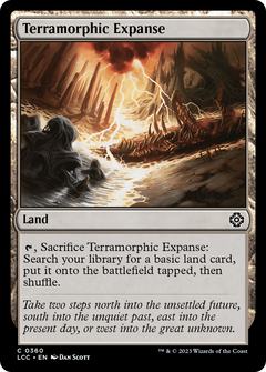 Terramorphic Expanse (360) [The Lost Caverns of Ixalan Commander] - Deck Out Gaming