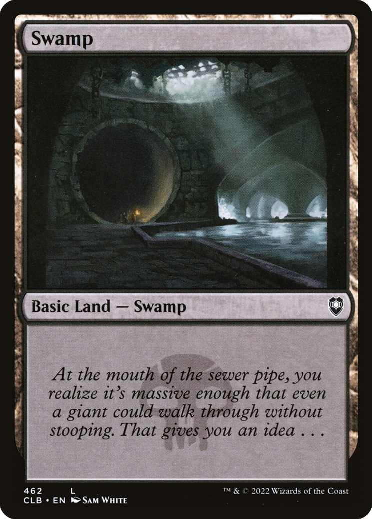 Swamp (462) (462) [Commander Legends: Battle for Baldur's Gate] - Deck Out Gaming