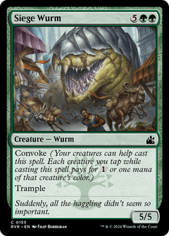Siege Wurm (155) [Ravnica Remastered] - Deck Out Gaming
