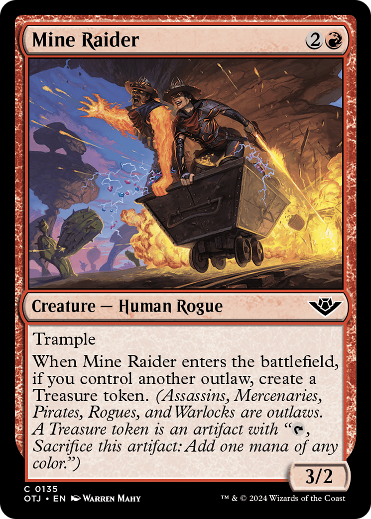 Mine Raider (135) [Outlaws of Thunder Junction] - Deck Out Gaming