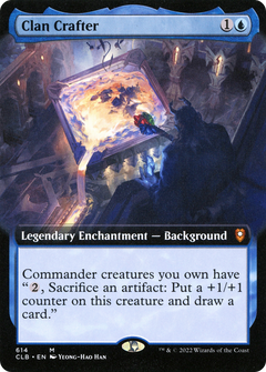 Clan Crafter (Extended Art) (614) [Commander Legends: Battle for Baldur's Gate] - Deck Out Gaming