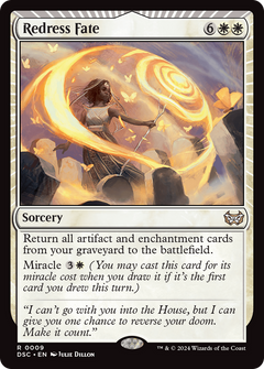 Redress Fate (9) [Duskmourn: House of Horror Commander] - Deck Out Gaming