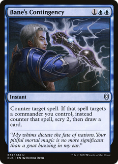 Bane's Contingency (57) [Commander Legends: Battle for Baldur's Gate] - Deck Out Gaming