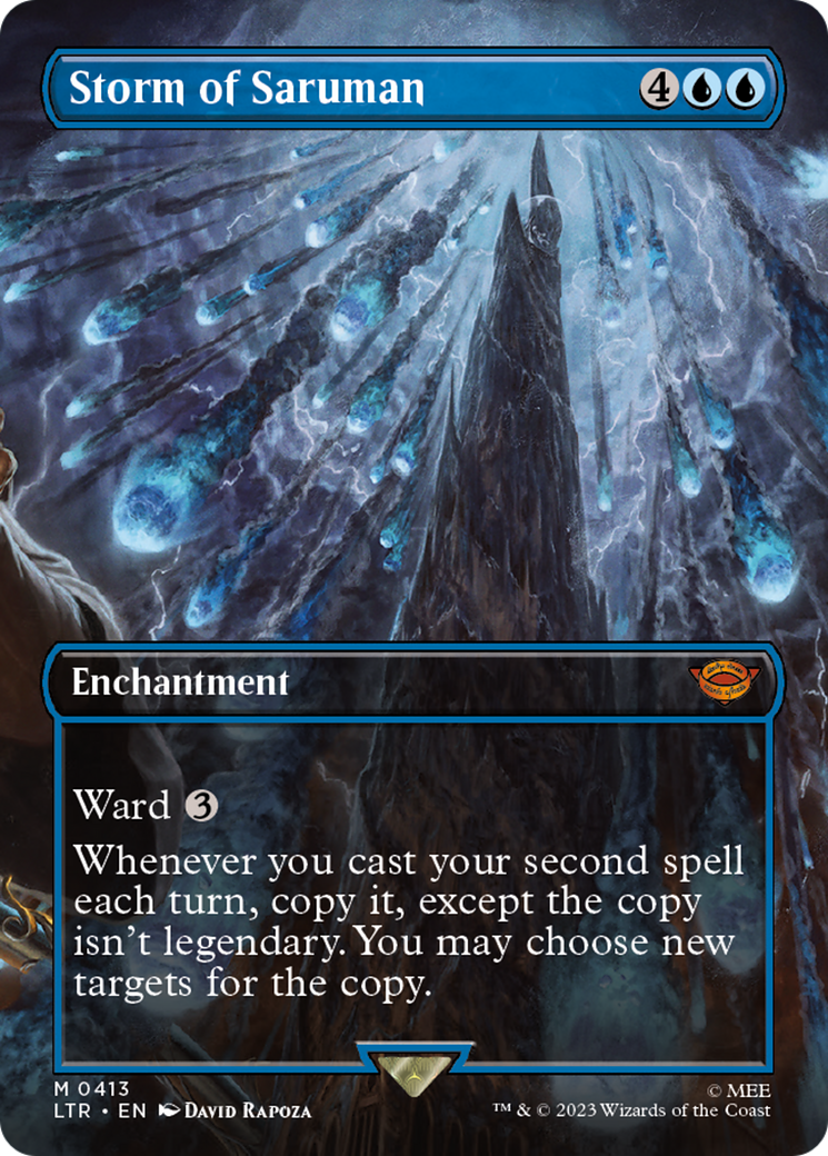 Storm of Saruman (Borderless) (413) [The Lord of the Rings: Tales of Middle-earth] - Deck Out Gaming