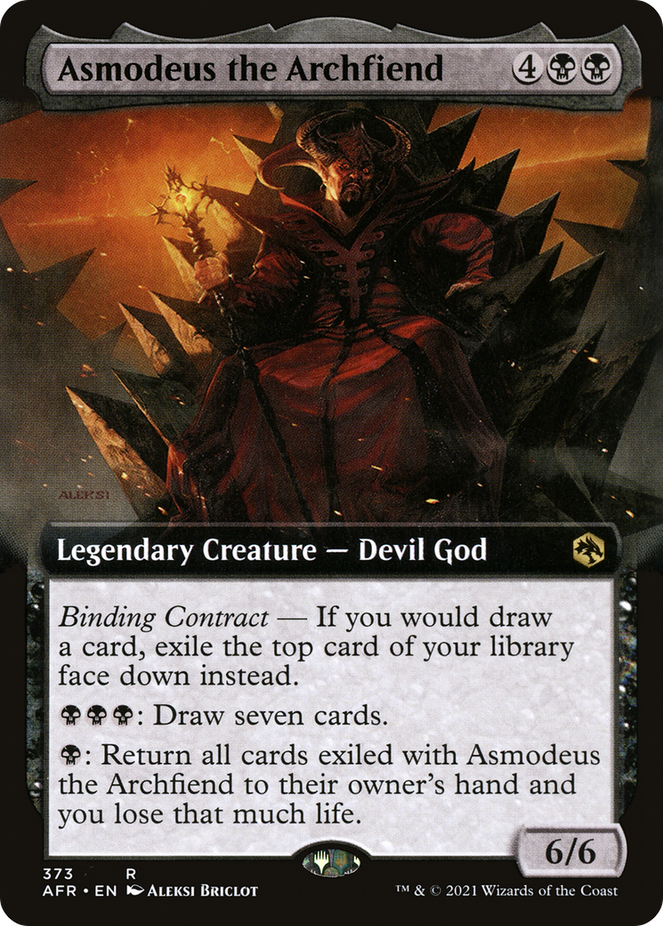 Asmodeus the Archfiend (373) [Adventures in the Forgotten Realms] - Deck Out Gaming