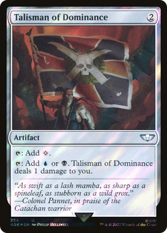 Talisman of Dominance (254) (Surge Foil) (254) [Warhammer 40,000 Commander] foil - Deck Out Gaming