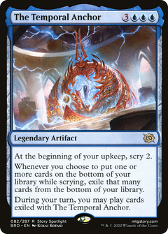 The Temporal Anchor (82) [The Brothers' War] - Deck Out Gaming