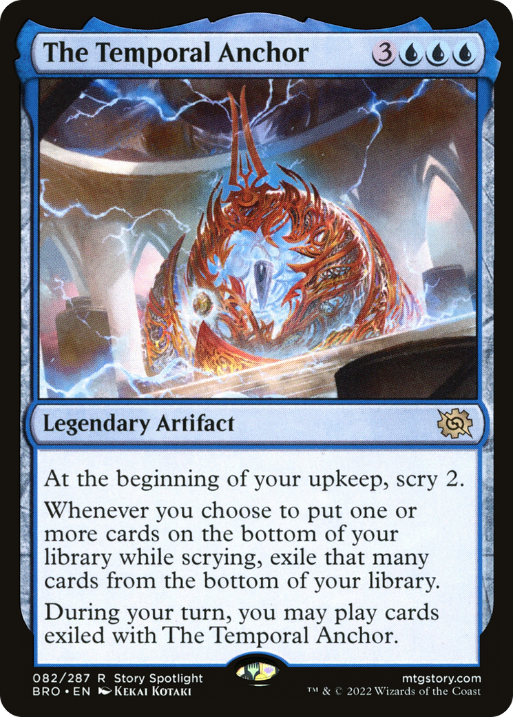 The Temporal Anchor (82) [The Brothers' War] foil - Deck Out Gaming